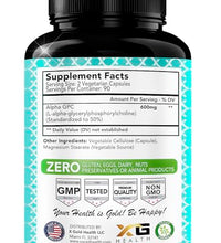Alpha GPC vegano de alta pureza