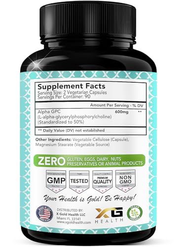 Alpha GPC vegano de alta pureza