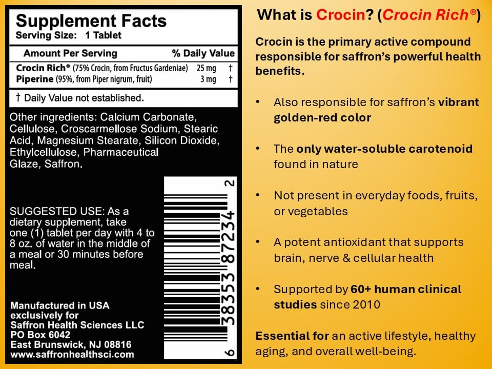 Alta potencia de Crocin para movilidad