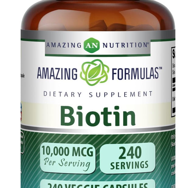 Amazing Formulas Biotina 10000 mcg