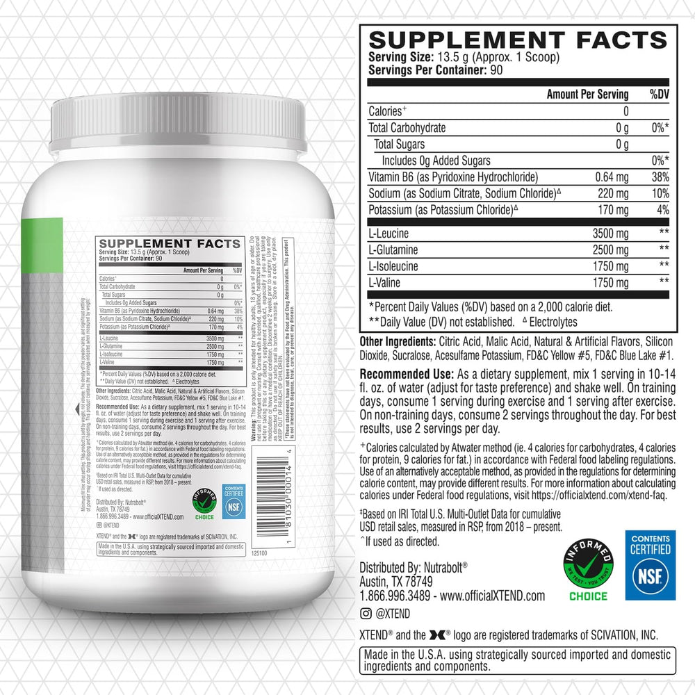 Aminoácidos Scivation Xtend BCAA
