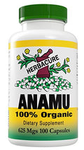 Anamu 625mg cápsulas orgánicas para salud
