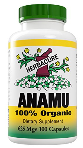 Anamu 625mg cápsulas orgánicas para salud