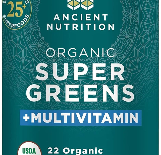 Ancient Nutrition Multivitamínico Supergreens