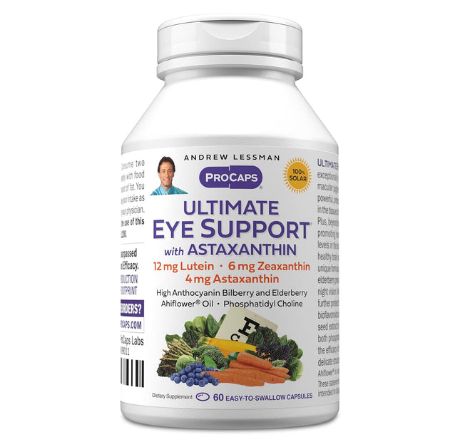 Andrew Lessman Ultimate Eye Support 12 mg - 60 Cápsulas Blandas - imagen del producto 1