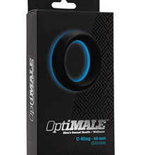 anillo C tapered negro cómodo