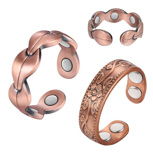anillo magnético de cobre para terapia