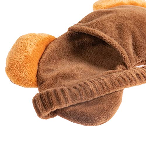 antifaz de mapache para un sueño profundo