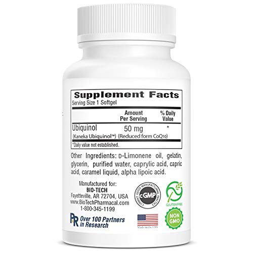antioxidante potente Bio-Tech Ubiquinol