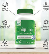 Antioxidante potente Ubiquinol 60 cápsulas