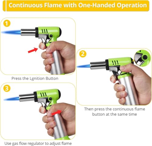Antorcha de cocina con llama ajustable