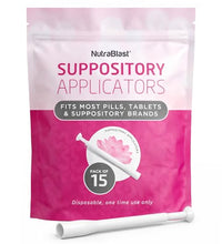 aplicadores desechables NutraBlast para supositorios