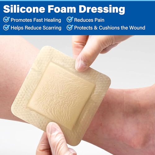 Apósitos de espuma de silicona para cuidado
