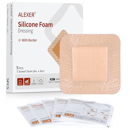 apósitos de espuma de silicona suaves