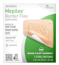 Apósitos Mepilex para quemaduras