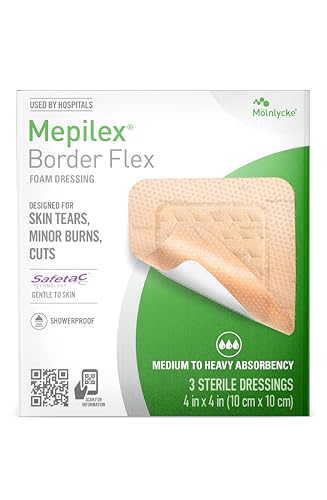 Apósitos Mepilex para quemaduras