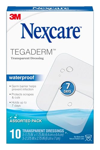 Apósitos transparentes Nexcare para heridas