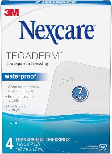 apósitos transparentes Nexcare para heridas