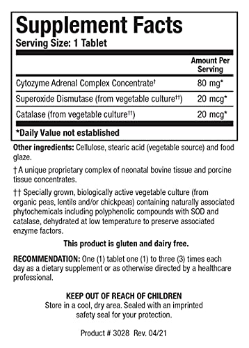 apoyo a la salud adrenal diaria