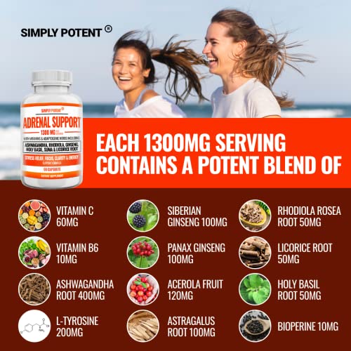apoyo a la salud adrenal natural