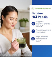 apoyo digestivo con betaína HCl