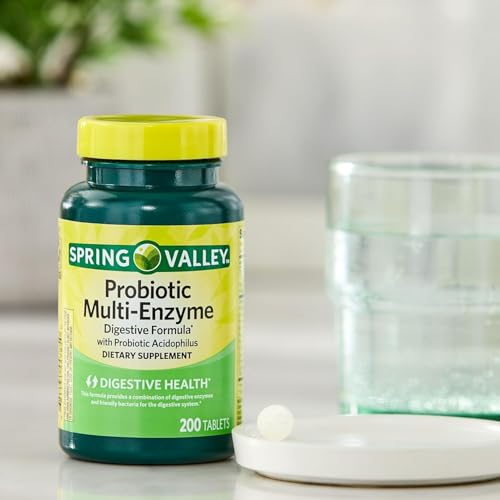 apoyo digestivo con tabletas de Spring Valley
