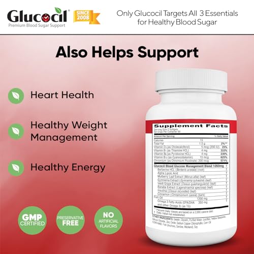 Apoyo efectivo para niveles de glucosa