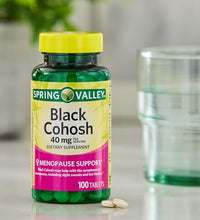 Apoyo hormonal con cohosh negro