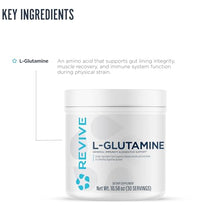 Apoyo inmunológico con L-Glutamina
