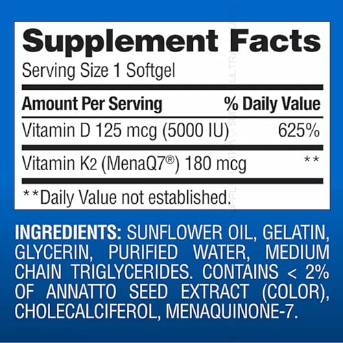 Apoyo inmunológico con Vitamina D3