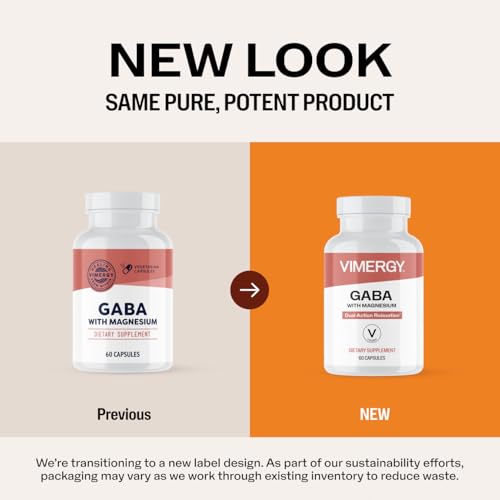 Apoyo natural con VIMERGY GABA y Magnesio