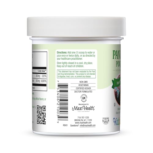 apoyo nutricional diario con Maxi Panto