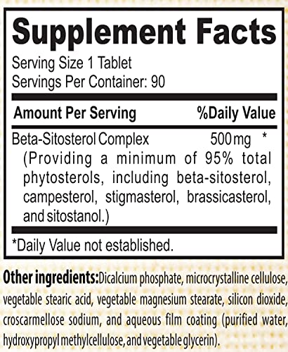 Apoyo prostático con Beta Sitosterol