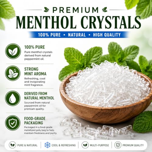 Aroma intenso de menta natural