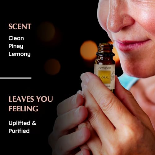 Aroma natural de resina de copal