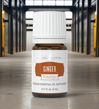 aroma relajante con aceite de jengibre