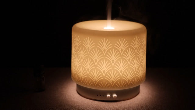 aroma relajante con difusor de cerámica