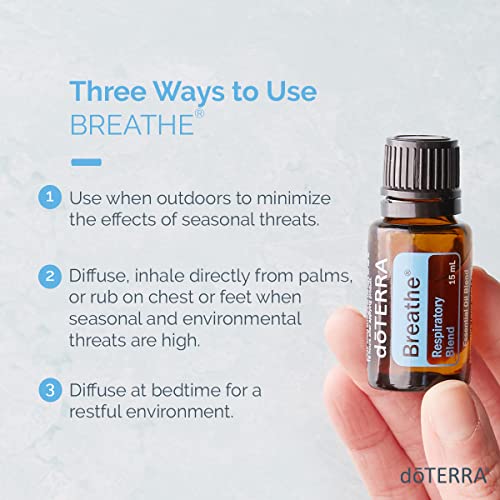 aromaterapia con aceite Breathe de doTERRA
