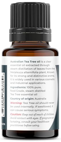 Aromaterapia con aceite de árbol de té