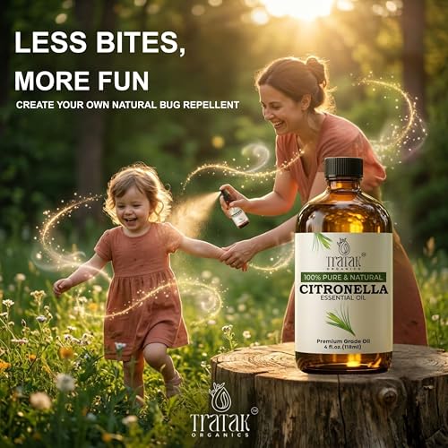 Aromaterapia con aceite de citronela