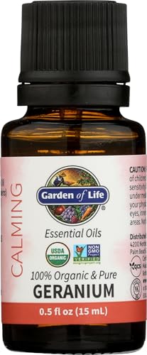 aromaterapia con aceite de geranio