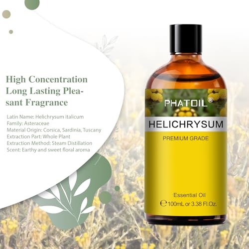 Aromaterapia con aceite de helichrysum