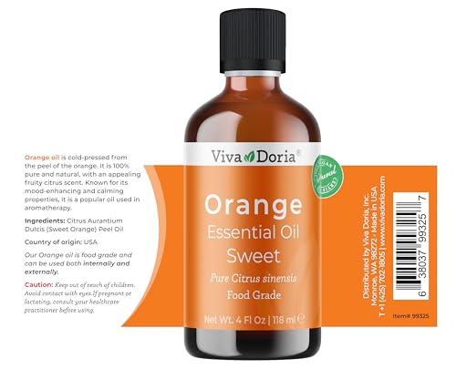 Aromaterapia con aceite de naranja