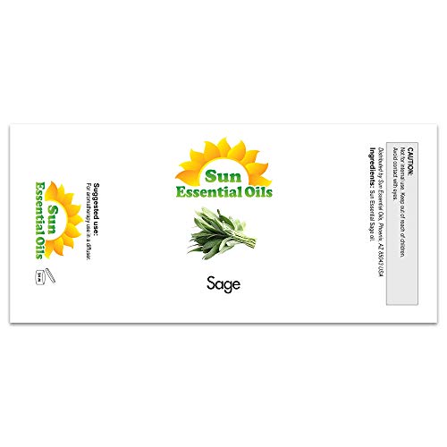 Aromaterapia con aceite de salvia natural