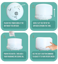 aromaterapia en oficina con difusor