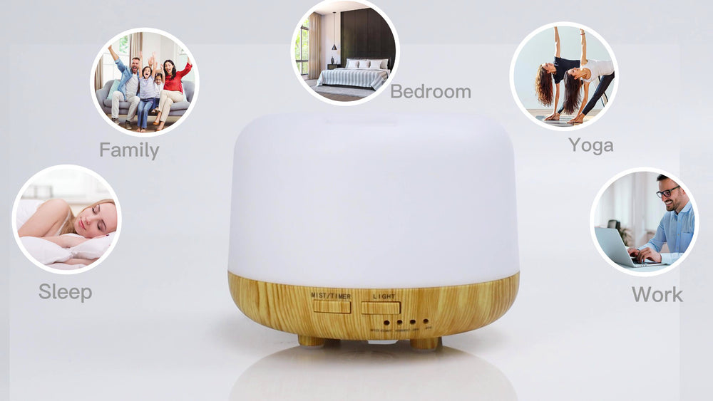 aromaterapia y humidificación en uno