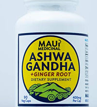 ashwagandha con jengibre cápsulas veganas
