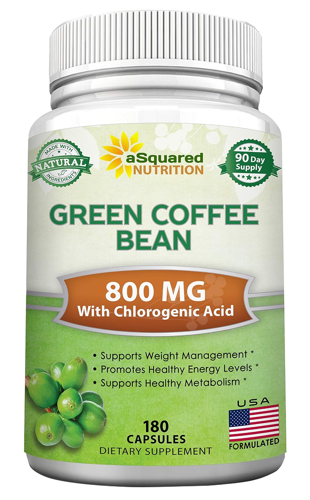 aSquared Nutrition Extracto de Grano de Café Verde