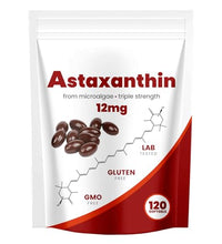 Astaxantina 12mg para salud ocular