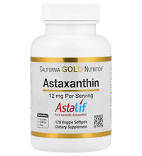 Astaxantina antioxidante para salud